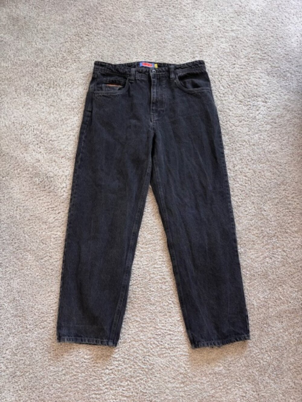 Empyre by Zumiez Shmutz Black Wash Loose Fit Skate Jeans